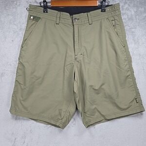Howler Bros Ripstop Horizon Hybrid Sage Olive Green Shorts Men's 36 (Actual 34)